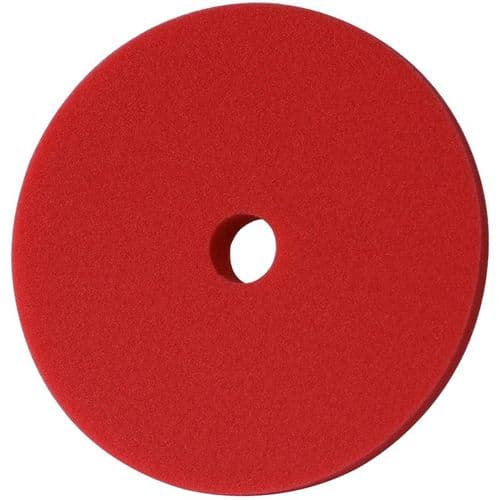 Menzerna Foam Pad - Red Heavy Cut 150mm 6" For Use With Heavy Cut Polishes
