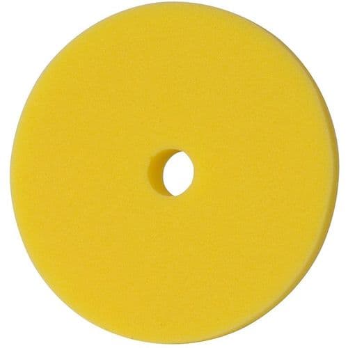 Menzerna Foam Pad - Yellow Medium Cut 150mm 6", Removes Light Scratches