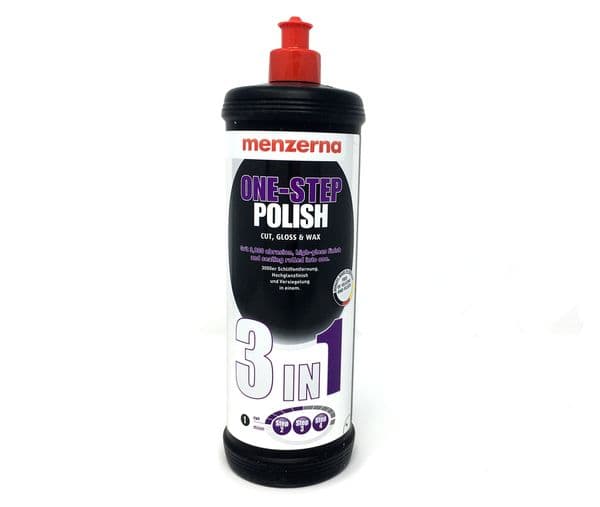 Menzerna One-Step Polish 3in1 - 1 Litre that provides cut, gloss and wax