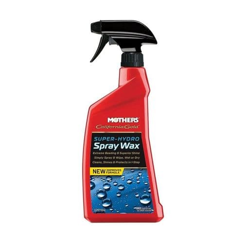 Mothers California Gold Super-Hydro Spray Wax 710ml Clean, Shine and Protect