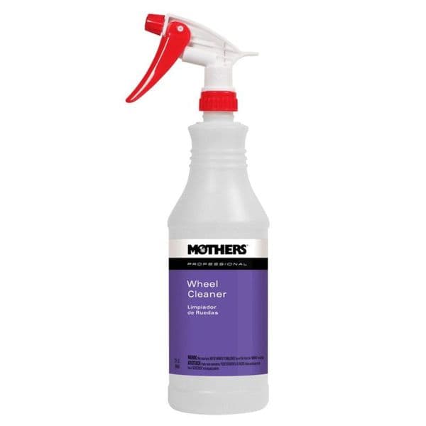 Mothers Professional Wheel Cleaner Spray Bottle Heavy Duty Bottle Holds 946ml