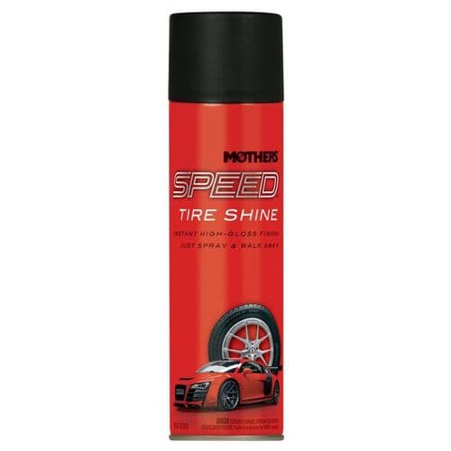 Mothers Speed Tyre Shine 15oz Aerosol Shines & Protects Coats Tyre’s Sidewall