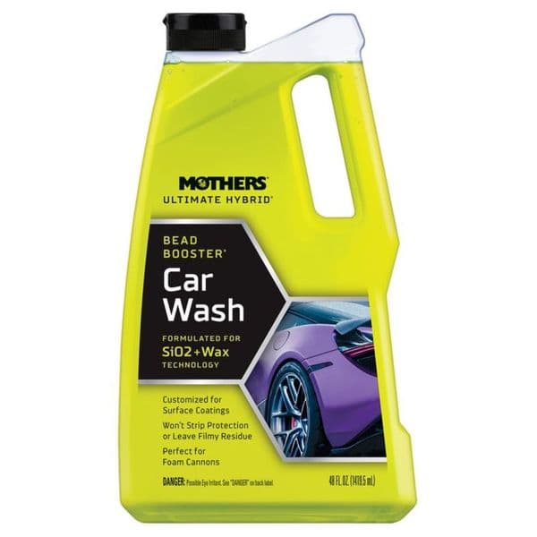 Mothers Ultimate Hybrid Car Wash  & Bead Booster  pH Balanced 48oz 1419ml