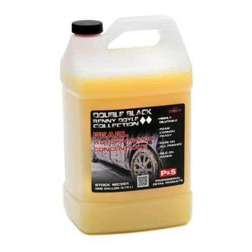 P&S Double Black Pearl Auto Shampoo - 3.78L Highly-Concentrated, pH Balanced