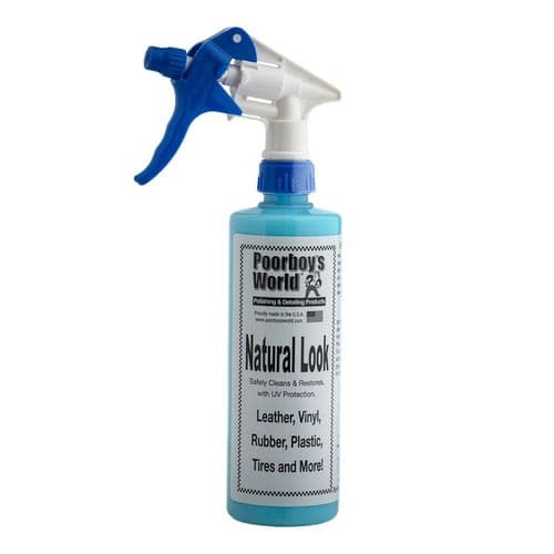 Poorboy's World Natural Look 16oz 473ml UV Protection Matt Finish & Non Greasy