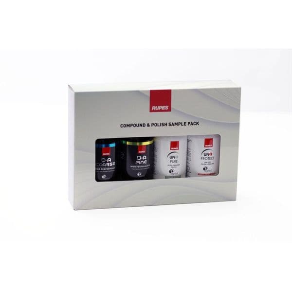 Rupes Compound and Polish Sample Pack Contains Four 125ml Bottles Most Popular