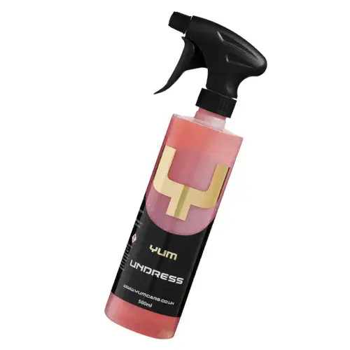Yum Undress – 500ml Tyre & Rubber Cleaner, Can Be Used On Engine Bays