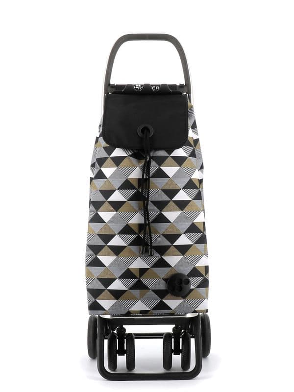 Rolser Pack SAHARA TOUR - Swivelling Front Wheels Shopping Trolley-Black