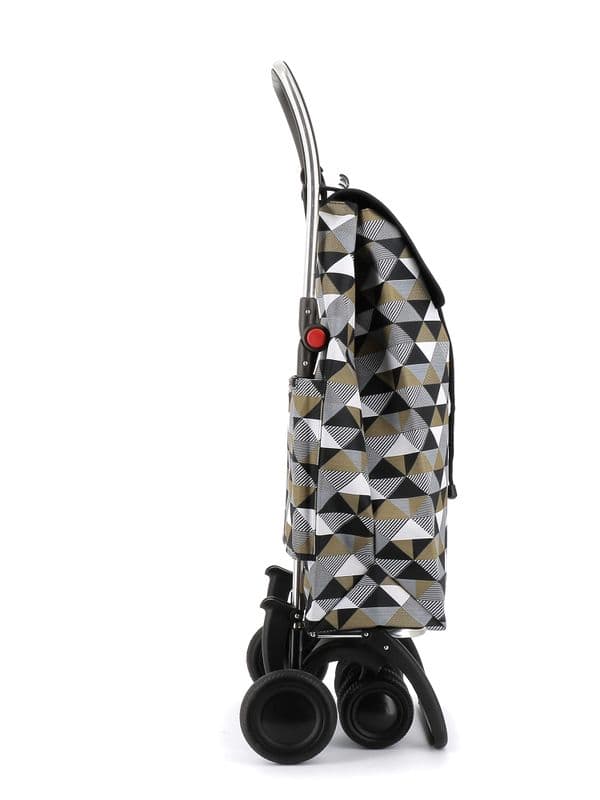 Rolser Pack SAHARA TOUR - Swivelling Front Wheels Shopping Trolley-Black