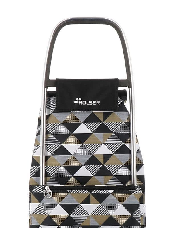 Rolser Pack SAHARA TOUR - Swivelling Front Wheels Shopping Trolley-Black