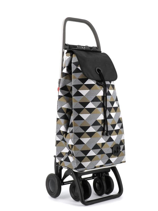 Rolser Pack SAHARA TOUR - Swivelling Front Wheels Shopping Trolley-Black