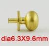 (6mm x 9.6mm) Brass Doorknob