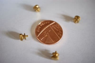 1 x (3/16in.) Brass Decorative Doorknob