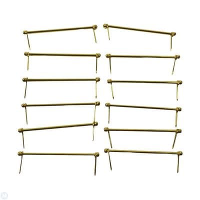 12 Brass Stair Rod Set (1 SET Remaining)