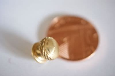 5/16in. Brass Decorative Doorknob