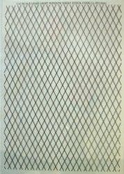 Brass Diamond Leadlight sheet