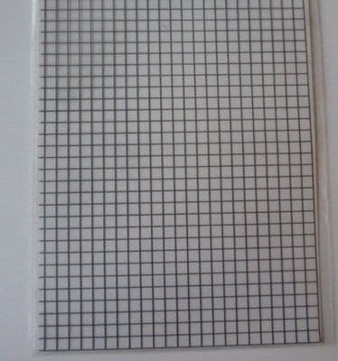 Brass Leadlight sheet - Square profile.