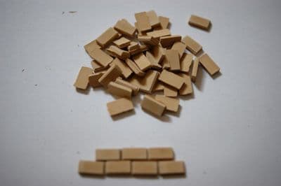 Cotswold Brick Slips - Dolls House - 1/24th Scale
