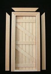 English Ledge & Brace Cottage Door