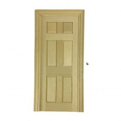 False Interior Door with Doorknob