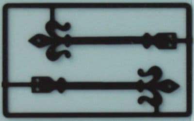 Fleurs-de-Lys Mock Hinge