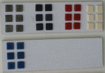 Terracotta Floor Tile Insert - 1/12th Scale - Dolls House