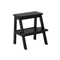 Adelisse Black Accent Stool - 25LD
