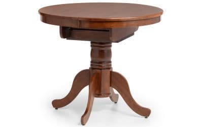 Alicante Traditional Style Mahogany Round to Oval Dining Table JB134
