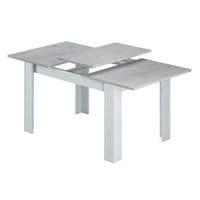 Alida Arctic White And Concrete Grey Extending Dining Table - 0L4586A S/O