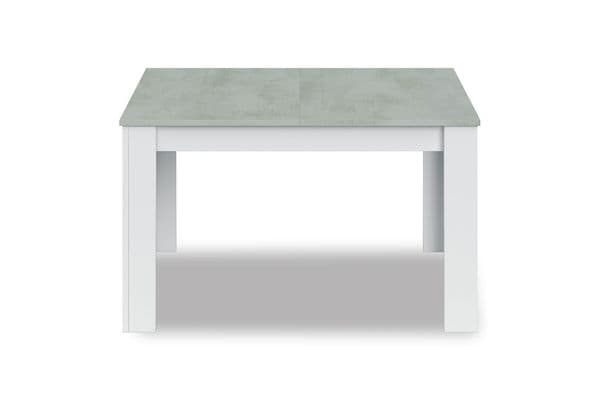 Alida Arctic White And Concrete Grey Extending Dining Table - 0L4586A S/O