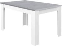 Alida Arctic White And Concrete Grey Extending Dining Table - 0L4586A S/O