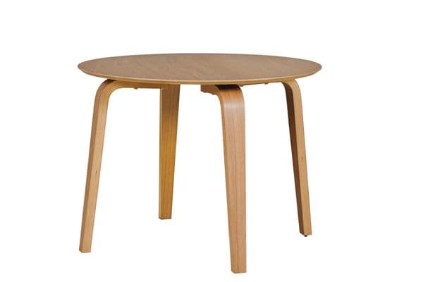 Alison Oak Effect 1000 Round Dining Table - 25VD