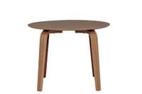 Alison Walnut Effect 1000 Round Dining Table - 25VD