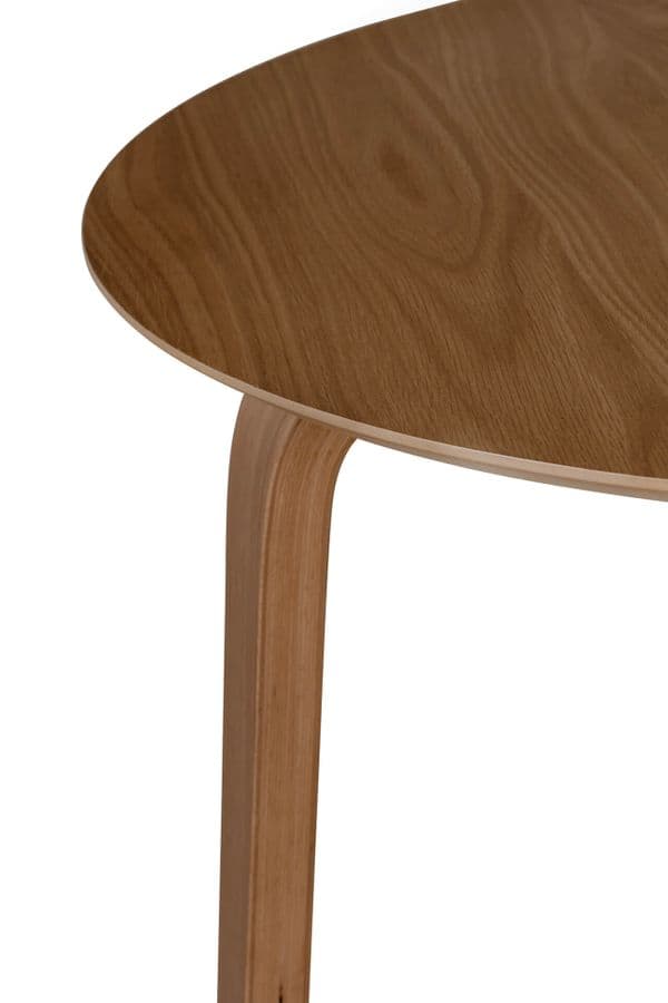 Alison Walnut Effect 1000 Round Dining Table - 25VD
