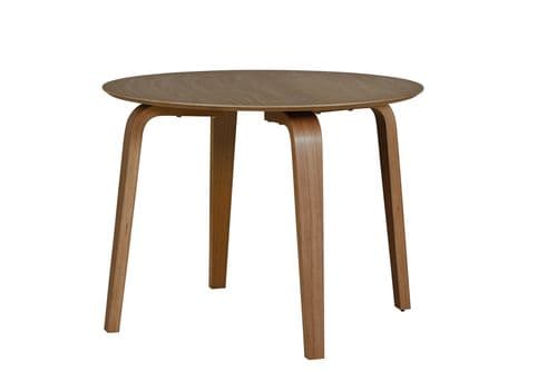 Alison Walnut Effect 1000 Round Dining Table - 25VD