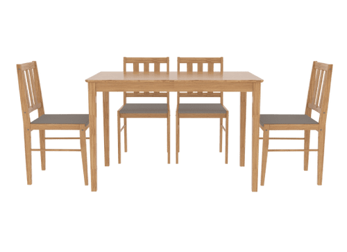 Amand Solid Wood Dining Set 17LD570