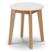 Ancona Strong And Sturdy Natural Wood Lamp Table JB546