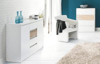 Anna Tall Chest of Drawer Dresser bedroom Storage furniture W07