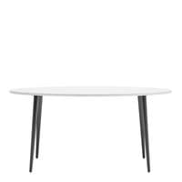 Calvino Display Cabinet in High Gloss White & Walnut - furniturefactor.co.uk