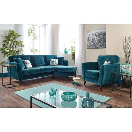 Antigua Left Hand Chaise in Multiple Fabrics LEBUS