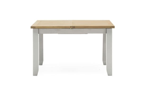 Aquino Two Tone Grey And Oak Fixed Rectangle Dining Table 218VD426