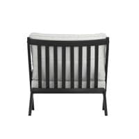 Aspenelle White And Tweed Accent Lounge Chair - 25LD