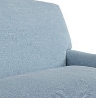Aston Duck Egg Blue Snuggle Arm Chair - LD