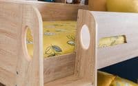 Astorga Sonoma Oak Children's Bunk Bed 18JB382