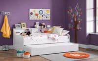 Barakaldo Matt White Finish Children's Daybed 18JB193
