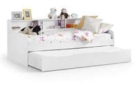 Barakaldo Matt White Finish Children's Daybed 18JB193