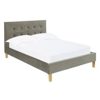 Beaucaire Grey Fabric King Size Bed 17LD575