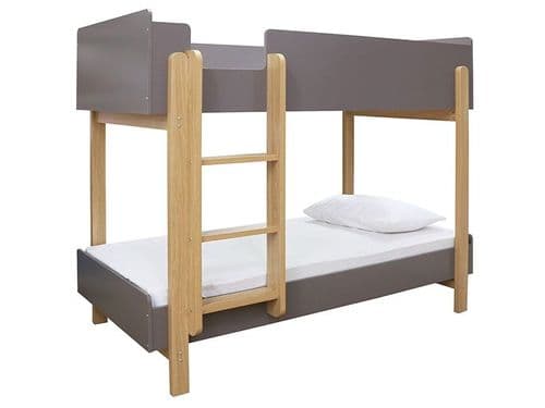 Benouville Grey And Oak Bunk Bed 19LD310