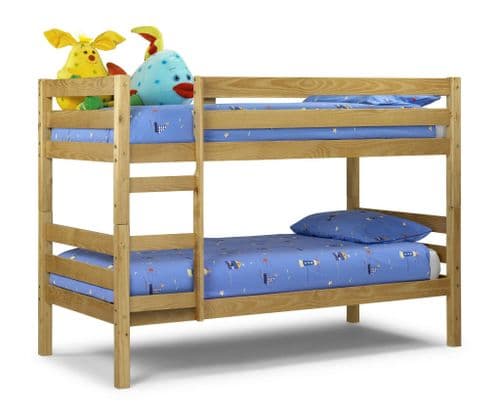 Bisceglie Solid Pine Antique Lacquered Finish Bunk Bed JB585