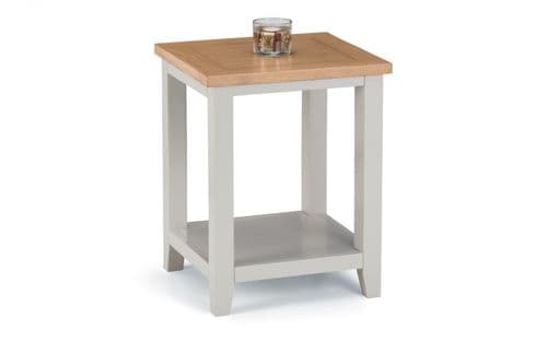 Bordighera 2-Tone Grey And Oak Lamp Table 18JB443